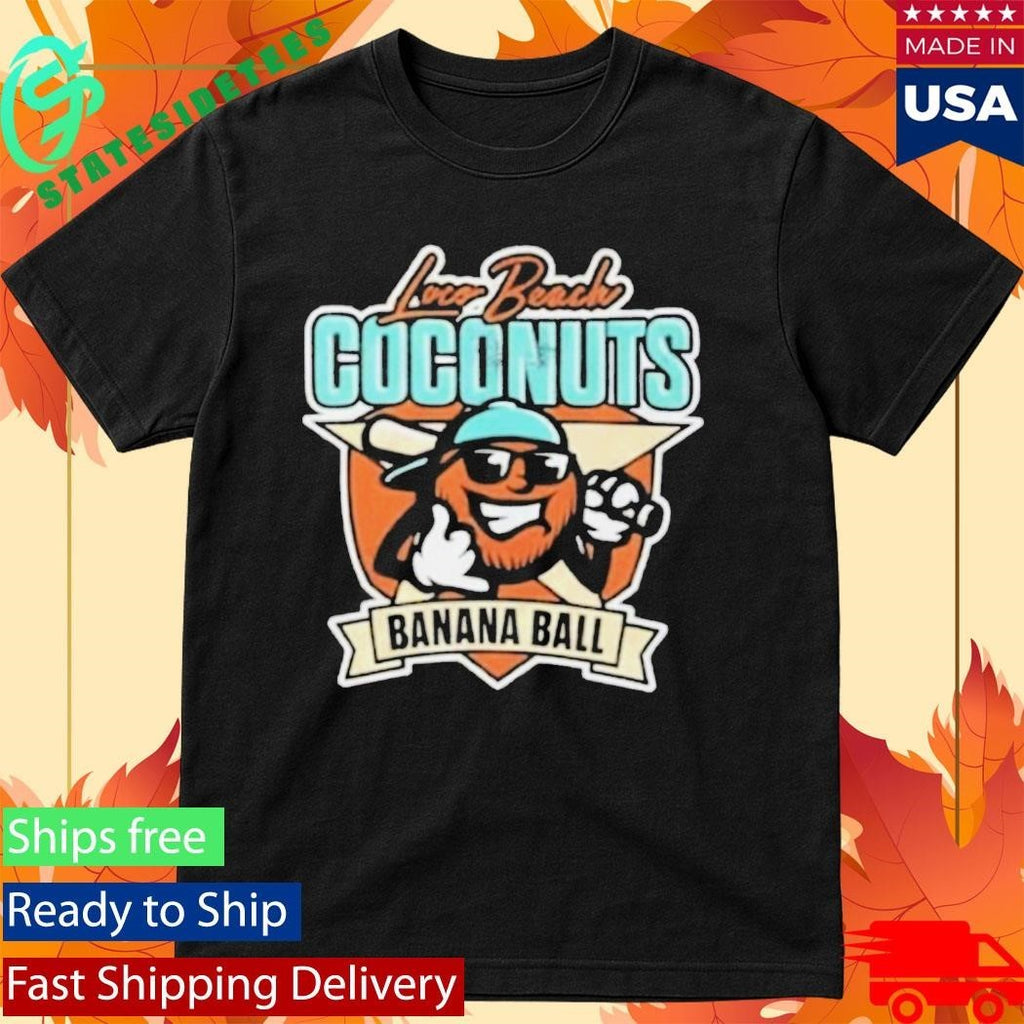 Loco Beach Coconuts Banana Ball Shirt Unisex , , , Long Sleeve Tee