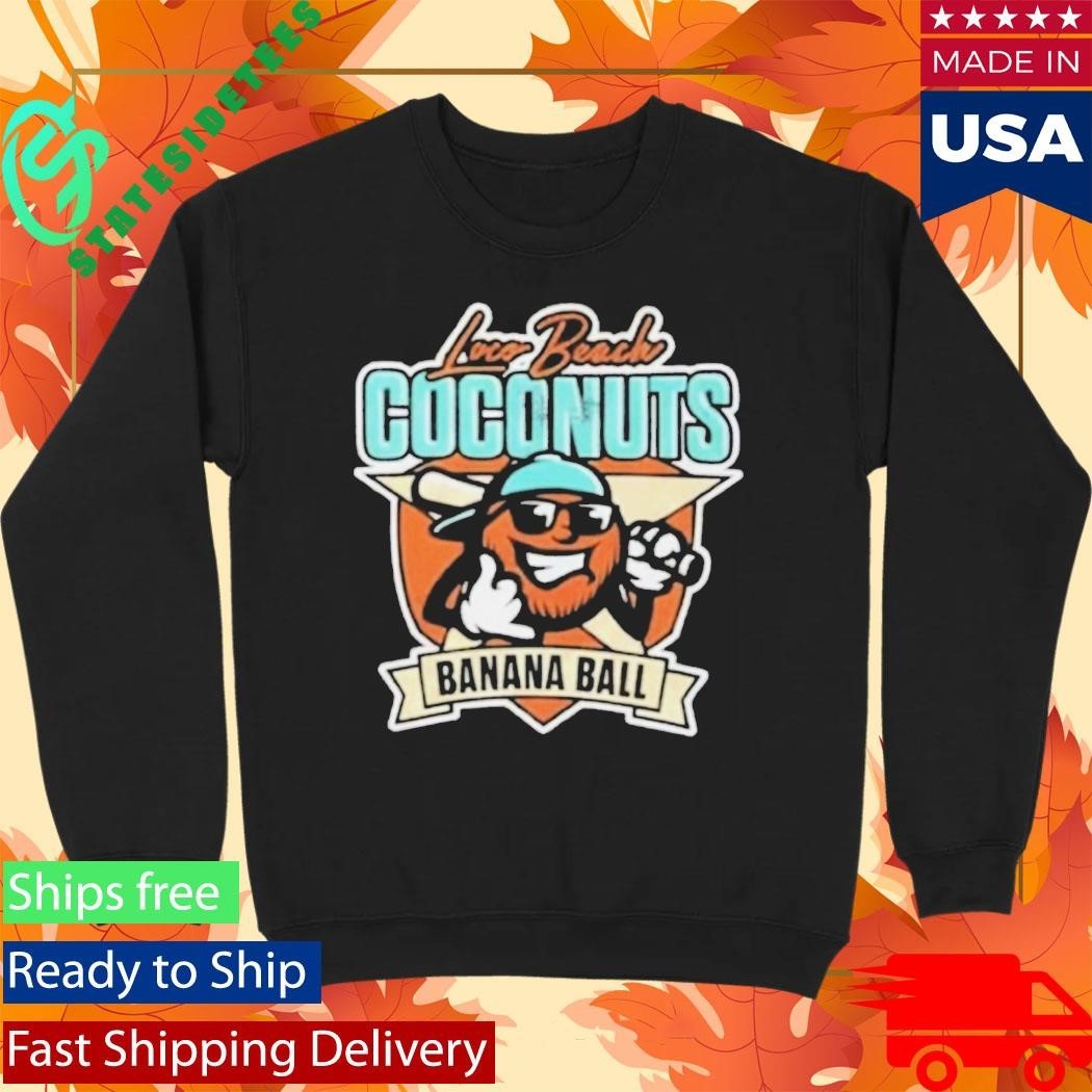 Loco Beach Coconuts Banana Ball Shirt Unisex , , , Long Sleeve Tee