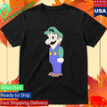 Look at Front of Shirt for Boobs Luigi Shirt Unisex , , , Long Sleeve Tee