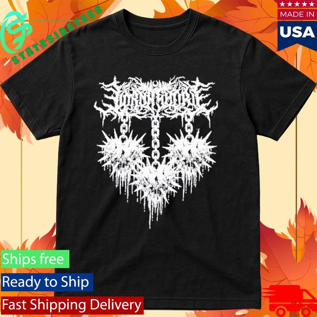Lorna Shore Spiked Heart Shirt Unisex , , , Long Sleeve Tee