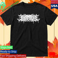 Lorna Shore White Logo Puff Shirt Unisex , , , Long Sleeve Tee
