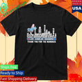 Los Angeles Dodgers All Name Of Legends City Skyline Thank You For The Memories Shirt Unisex , , , Long Sleeve Tee