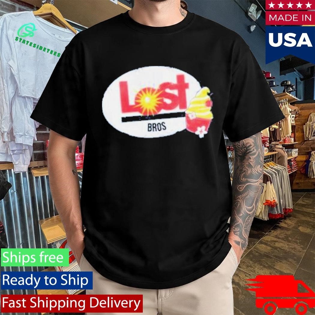 Lost Bros Pineapple Swirl Shirt Unisex , , , Long Sleeve Tee