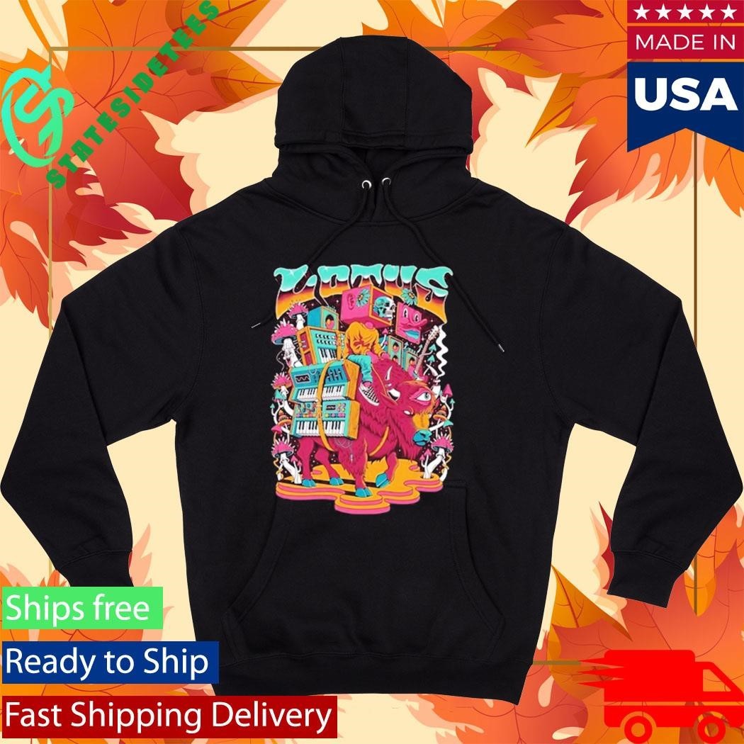Lotus Band Bison Shirt Unisex , , , Long Sleeve Tee