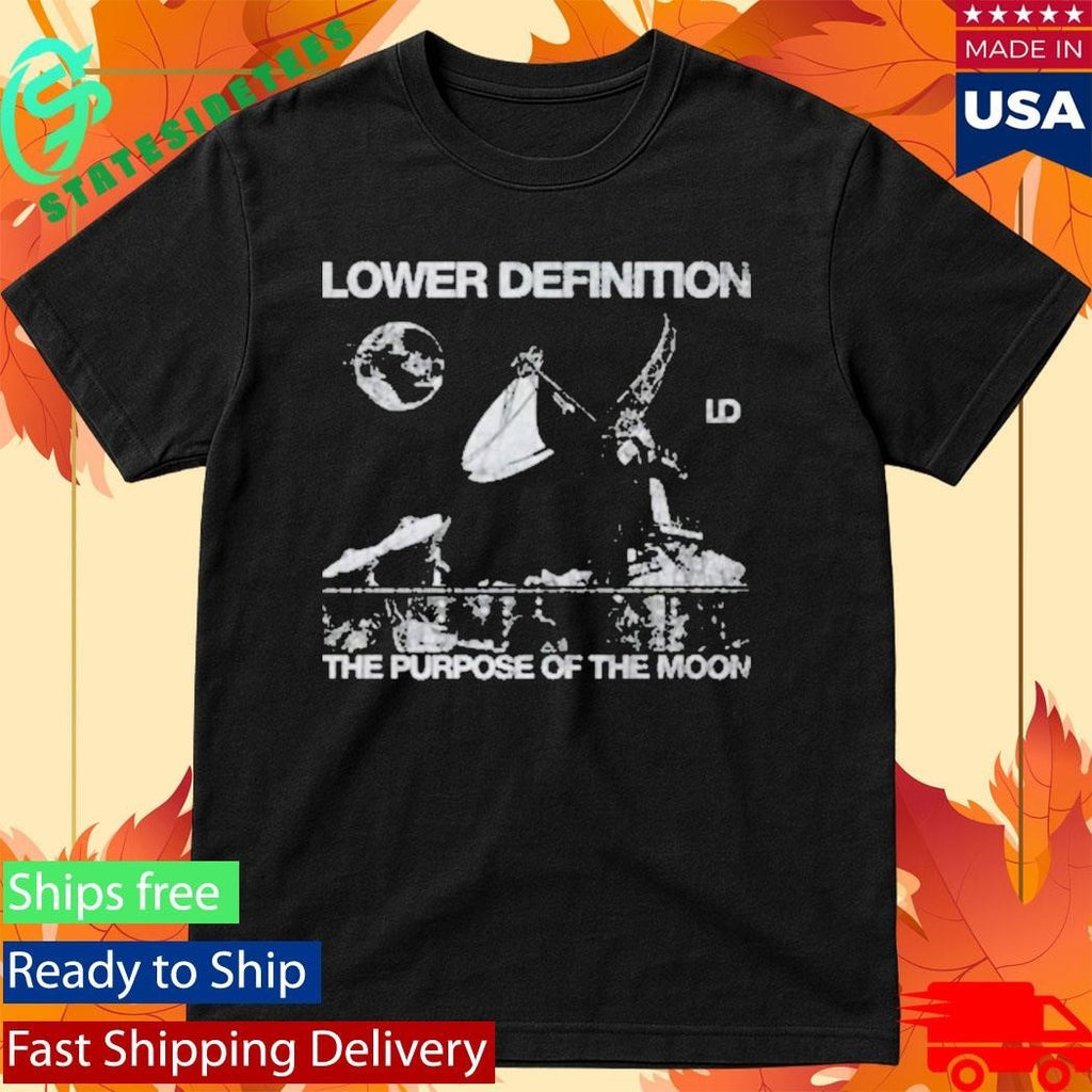 Lower Definition Satellite Black Shirt Unisex , , , Long Sleeve Tee