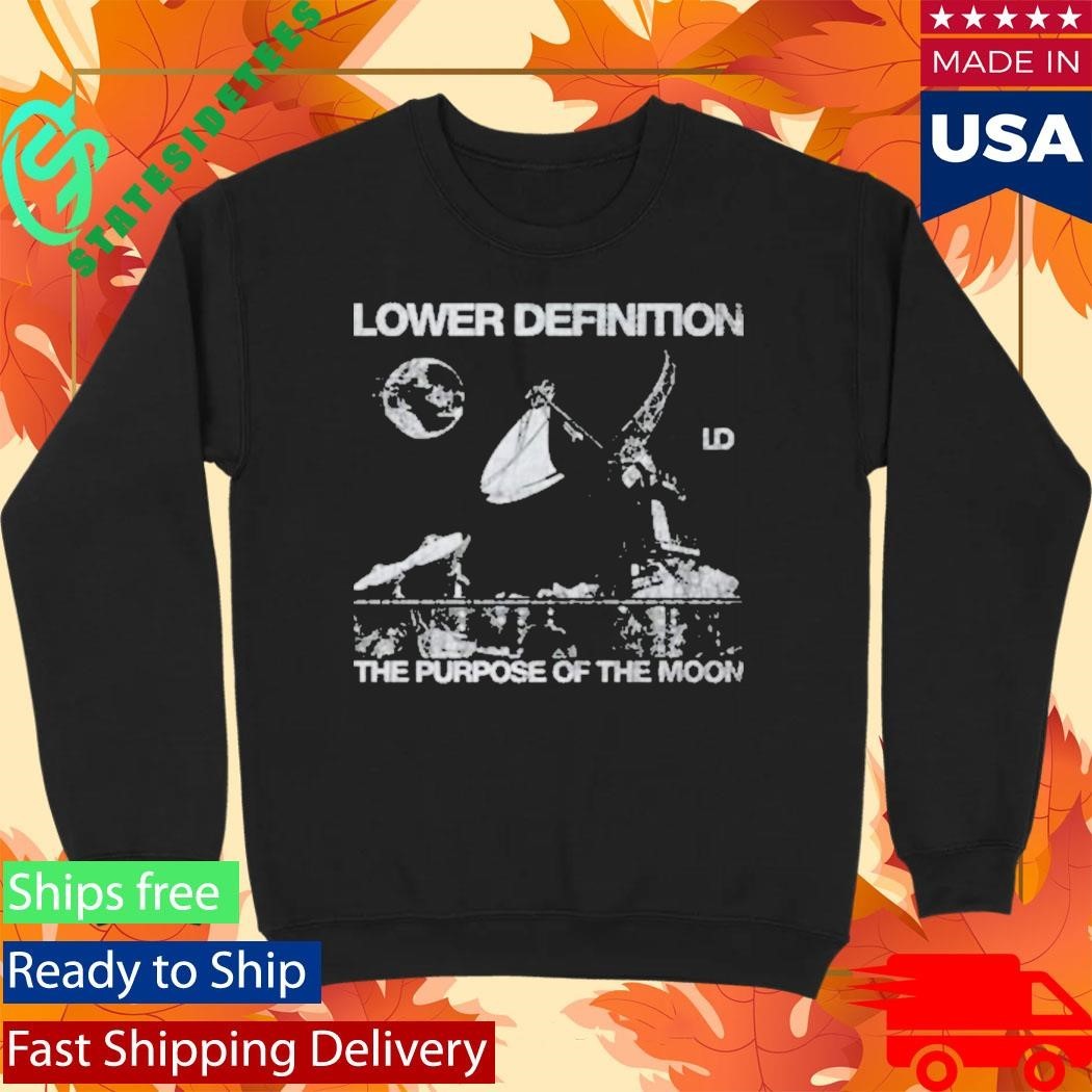 Lower Definition Satellite Black Shirt Unisex , , , Long Sleeve Tee