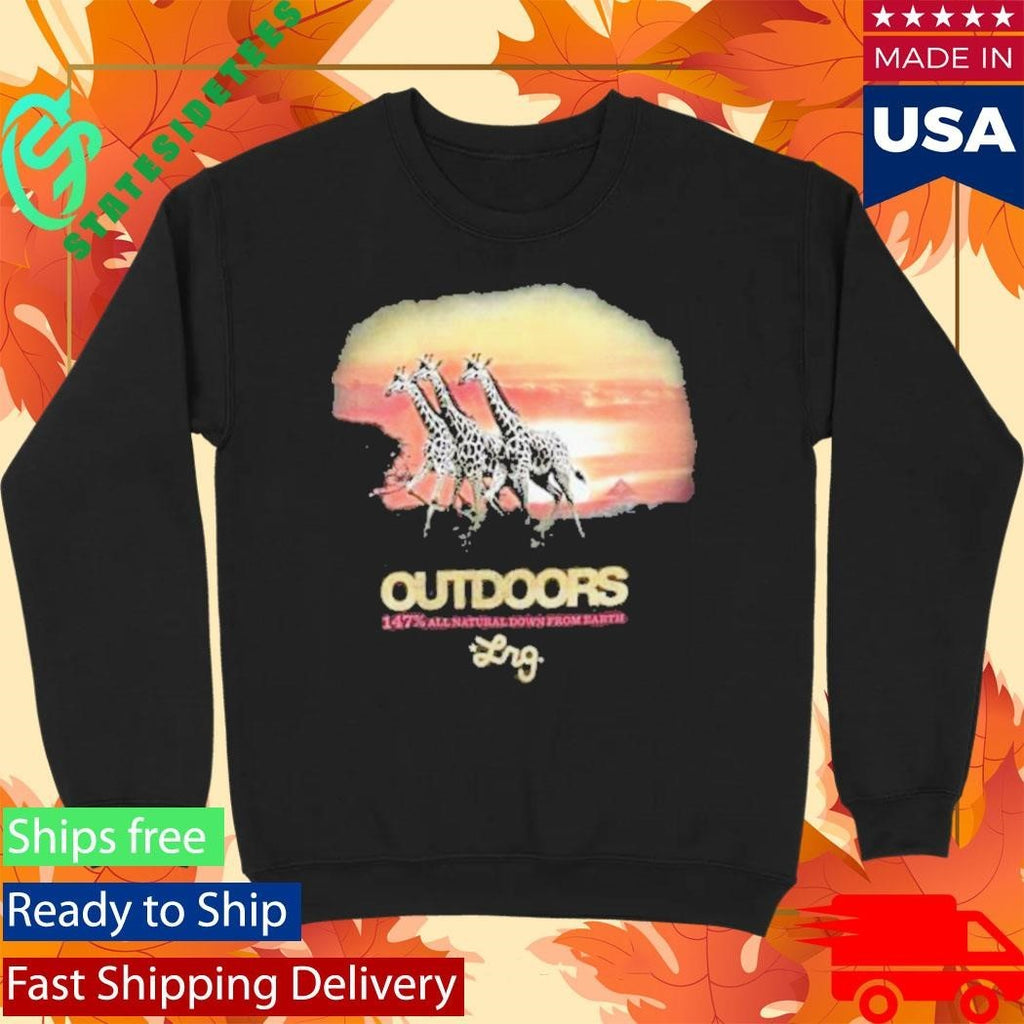 Lrg Outdoors 147 All Natural Down From Earth Shirt Unisex , , , Long Sleeve Tee