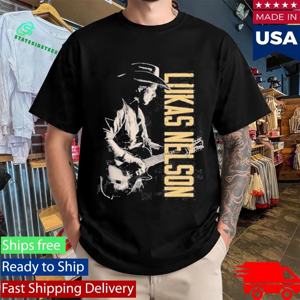 Lukas Nelson Hat Photo Shirt Unisex , , , Long Sleeve Tee