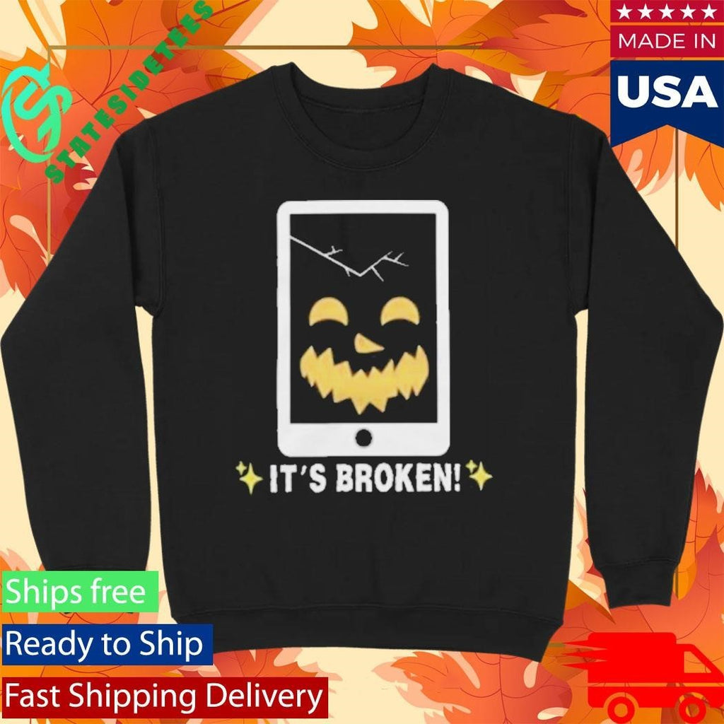 Lunar And Earth Show It’s Broken Shirt Unisex , , , Long Sleeve Tee