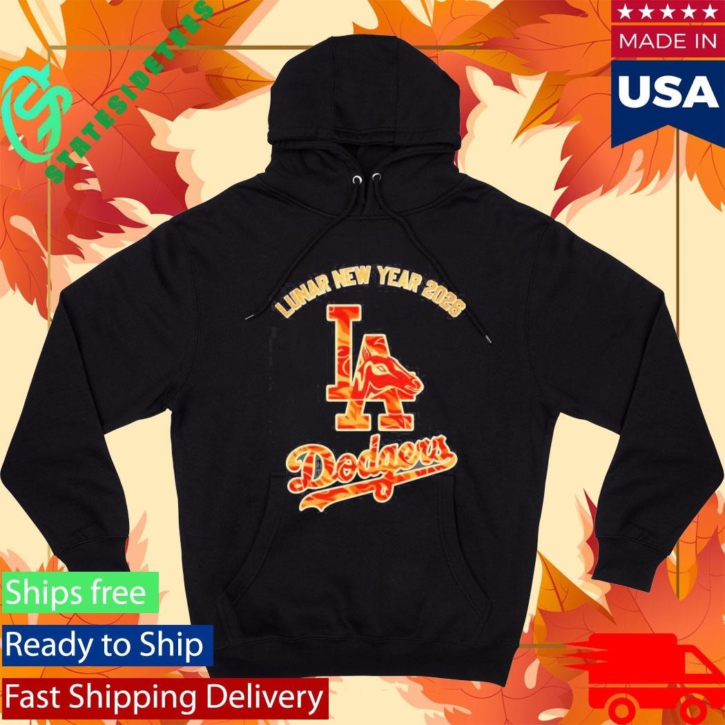 Lunar New Year 2026 Los Angeles Dodgers Shirt Unisex , , , Long Sleeve Tee