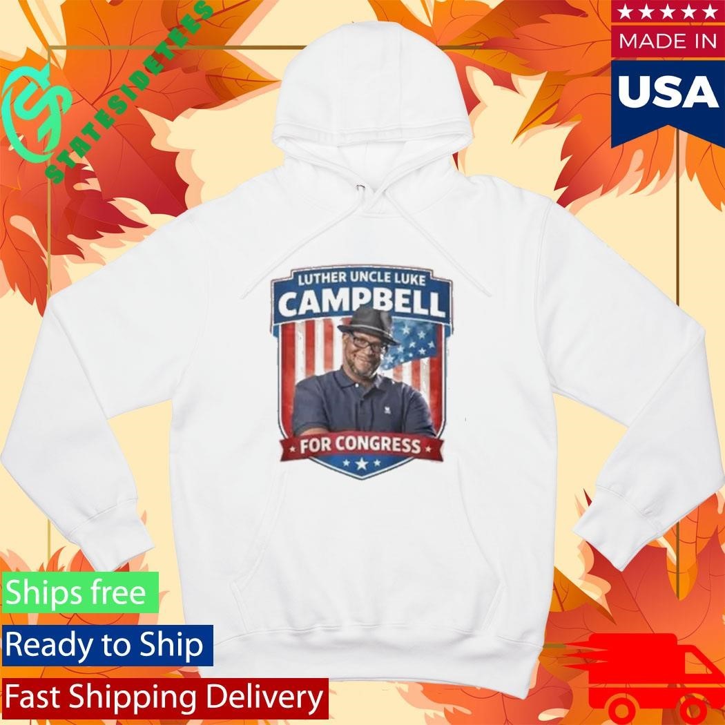 Luther Uncle Luke Campbell For Congress Shirt Unisex , , , Long Sleeve Tee