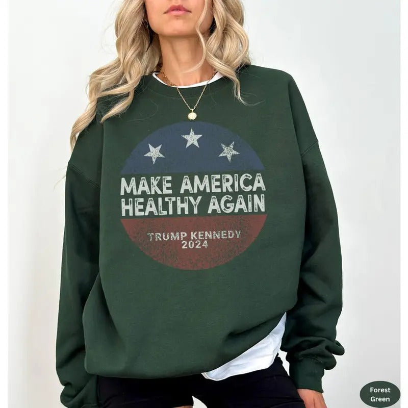 MAHA Trump Kennedy 2024 Shirt Make America Healthy Again Trump 2024 Republican Support Trump Shirt Trump Vance 24 Shirt T-Shirts