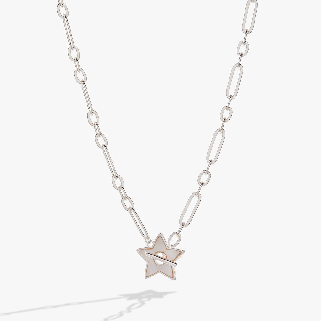 Star Mother Pearl Toggle Necklace T-Shirts