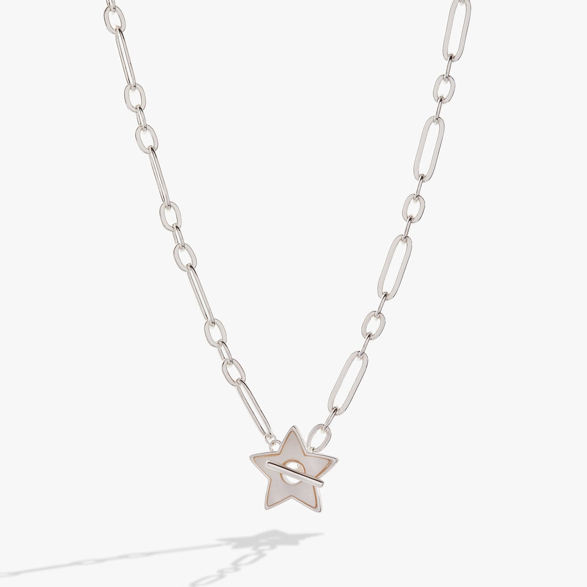 Star Mother Pearl Toggle Necklace T-Shirts