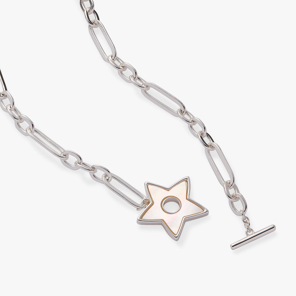 Star Mother Pearl Toggle Necklace T-Shirts