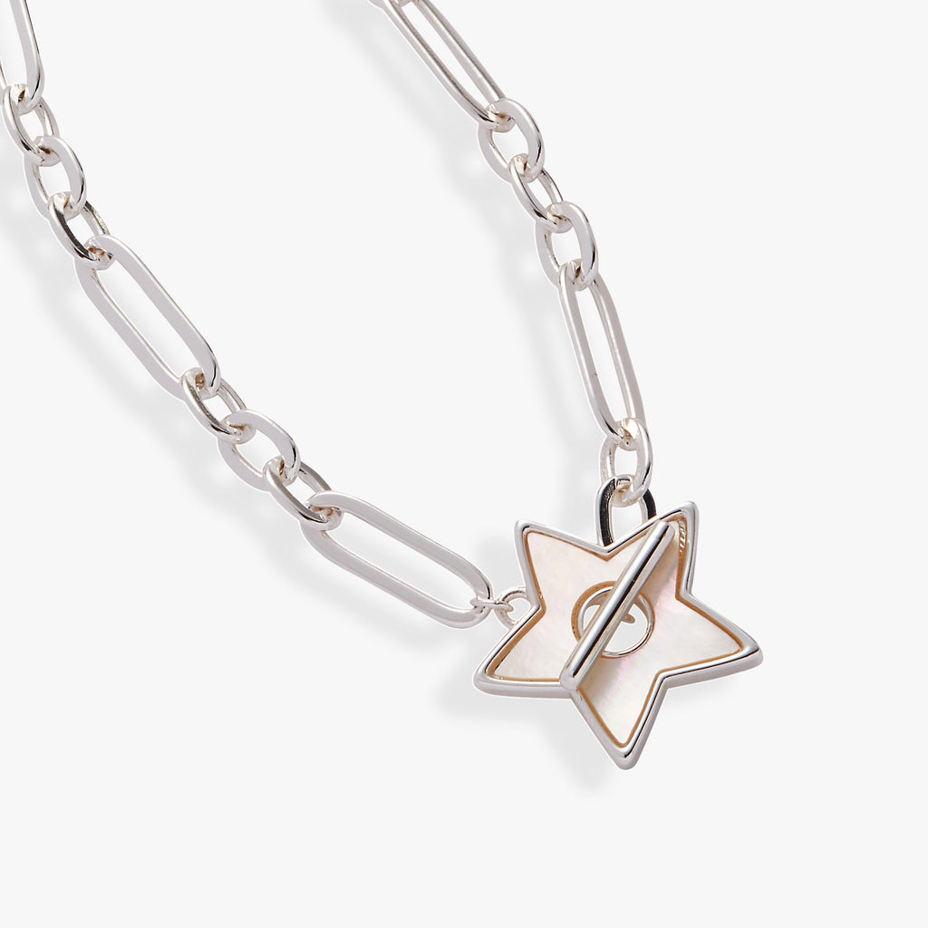 Star Mother Pearl Toggle Necklace T-Shirts