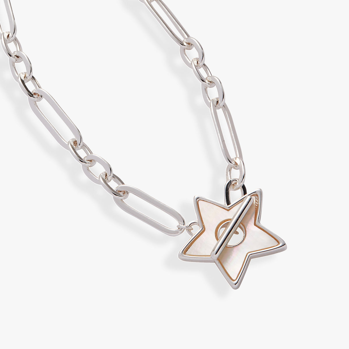 Star Mother Pearl Toggle Necklace T-Shirts