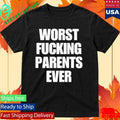 Macaulay Culkin Worst Fucking Parents Ever Shirt Unisex , , , Long Sleeve Tee