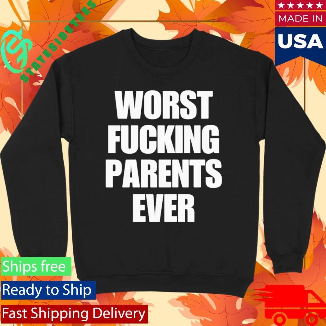 Macaulay Culkin Worst Fucking Parents Ever Shirt Unisex , , , Long Sleeve Tee