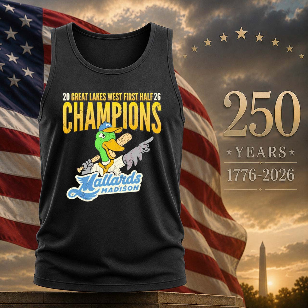 Madison Mallards Great Lakes West First Half Champions Shirt