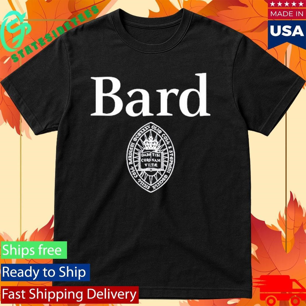 Mads Campbell Wearing Bard College Logo Shirt Unisex , , , Long Sleeve Tee
