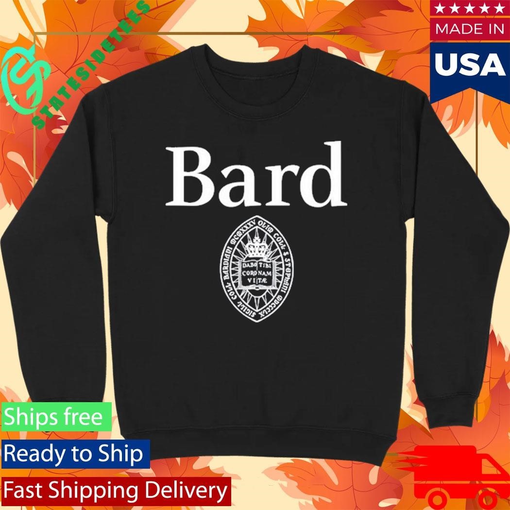 Mads Campbell Wearing Bard College Logo Shirt Unisex , , , Long Sleeve Tee
