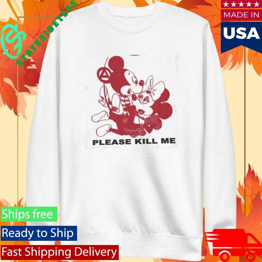 Maggot Death Please Kill Me Ringer Shirt Unisex , , , Long Sleeve Tee