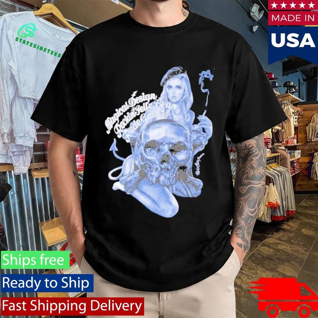 Magical Design Rockin Jelly Bean Rude Gallery Paris Noir Shirt Unisex , , , Long Sleeve Tee