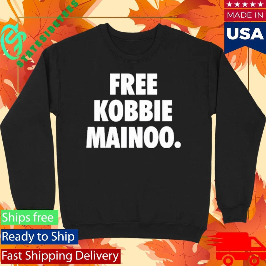 Mainoo’s Brother Wearing Free Kobbie Mainoo Shirt Unisex , , , Long Sleeve Tee
