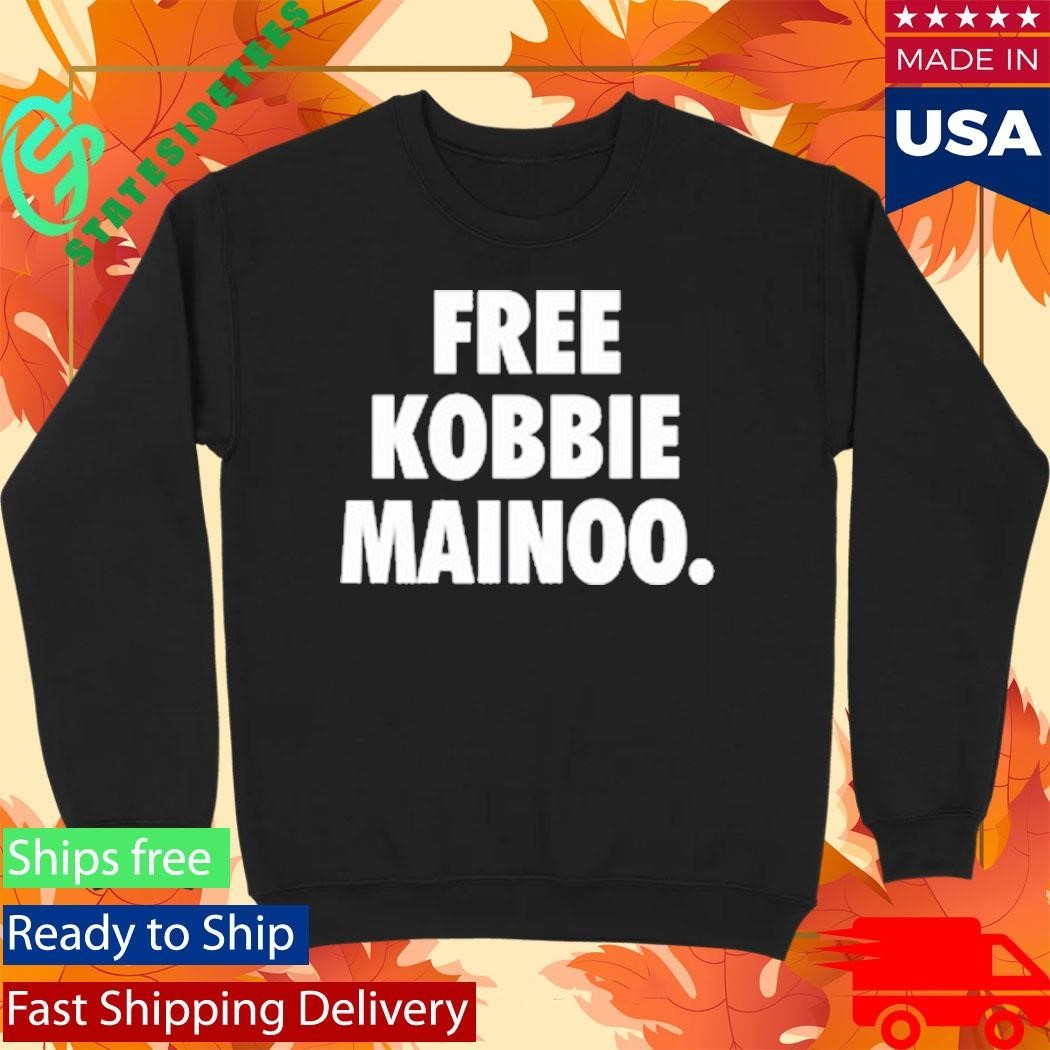 Mainoo’s Brother Wearing Free Kobbie Mainoo Shirt Unisex , , , Long Sleeve Tee
