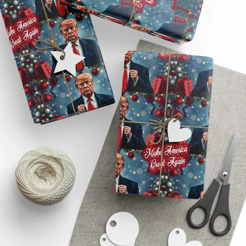 Make Great Again Trump Wrapping Paper Trump Wrap Maga Wrap Trump 2024 T-Shirts