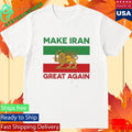 Make Iran Great Again 2026 Free Iran Shirt Unisex , , , Long Sleeve Tee