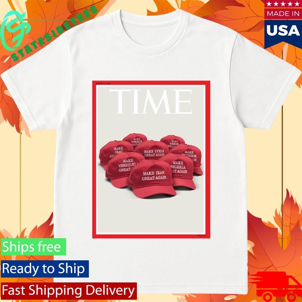 Make Iran Great Again Time Magazine’s New Cover Shirt Unisex , , , Long Sleeve Tee