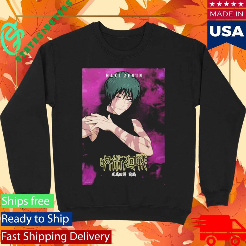 Maki Zenin Jujutsu Kaisen Season 3 The Culling Game Arc Part 1 Shirt Unisex , , , Long Sleeve Tee