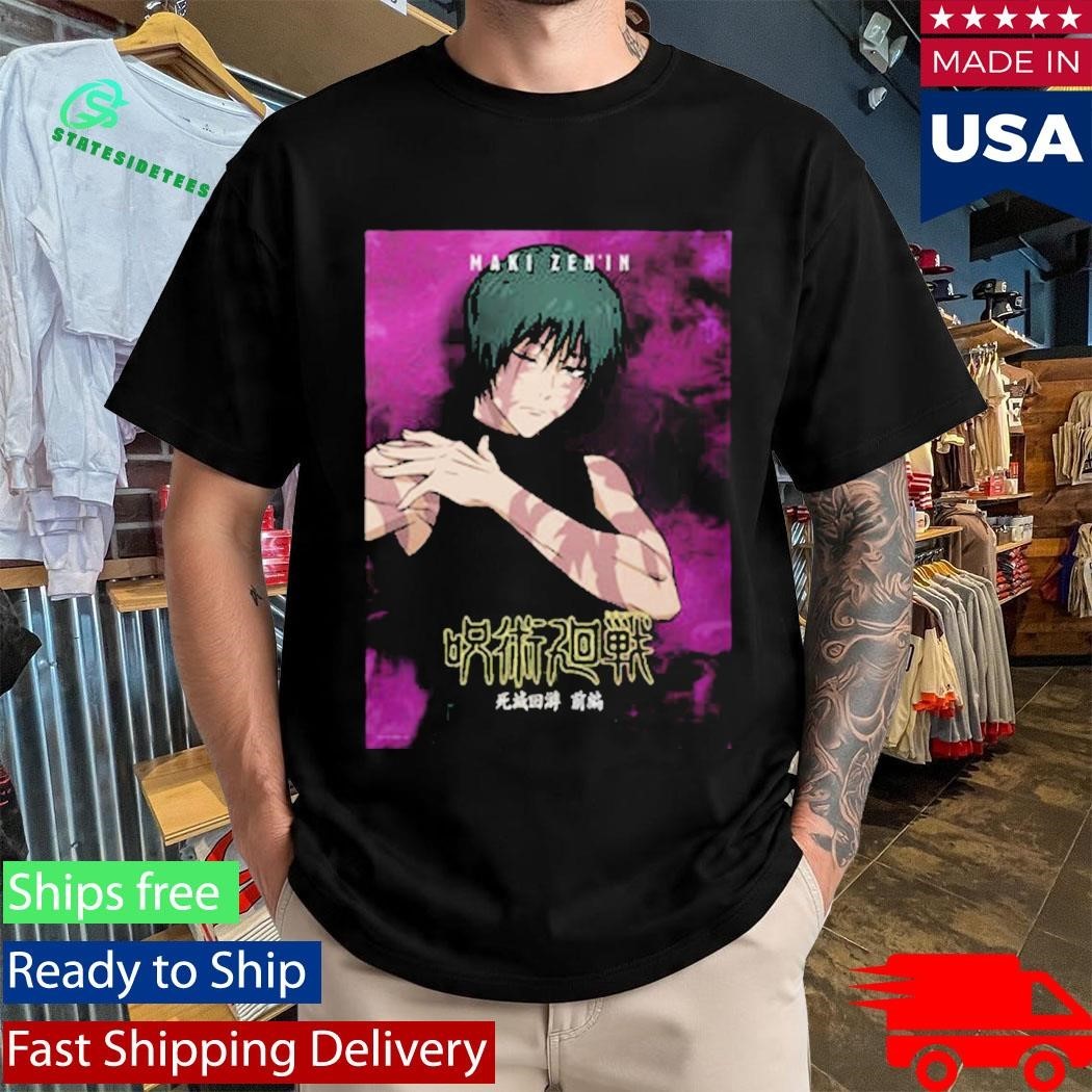 Maki Zenin Jujutsu Kaisen Season 3 The Culling Game Arc Part 1 Shirt Unisex , , , Long Sleeve Tee