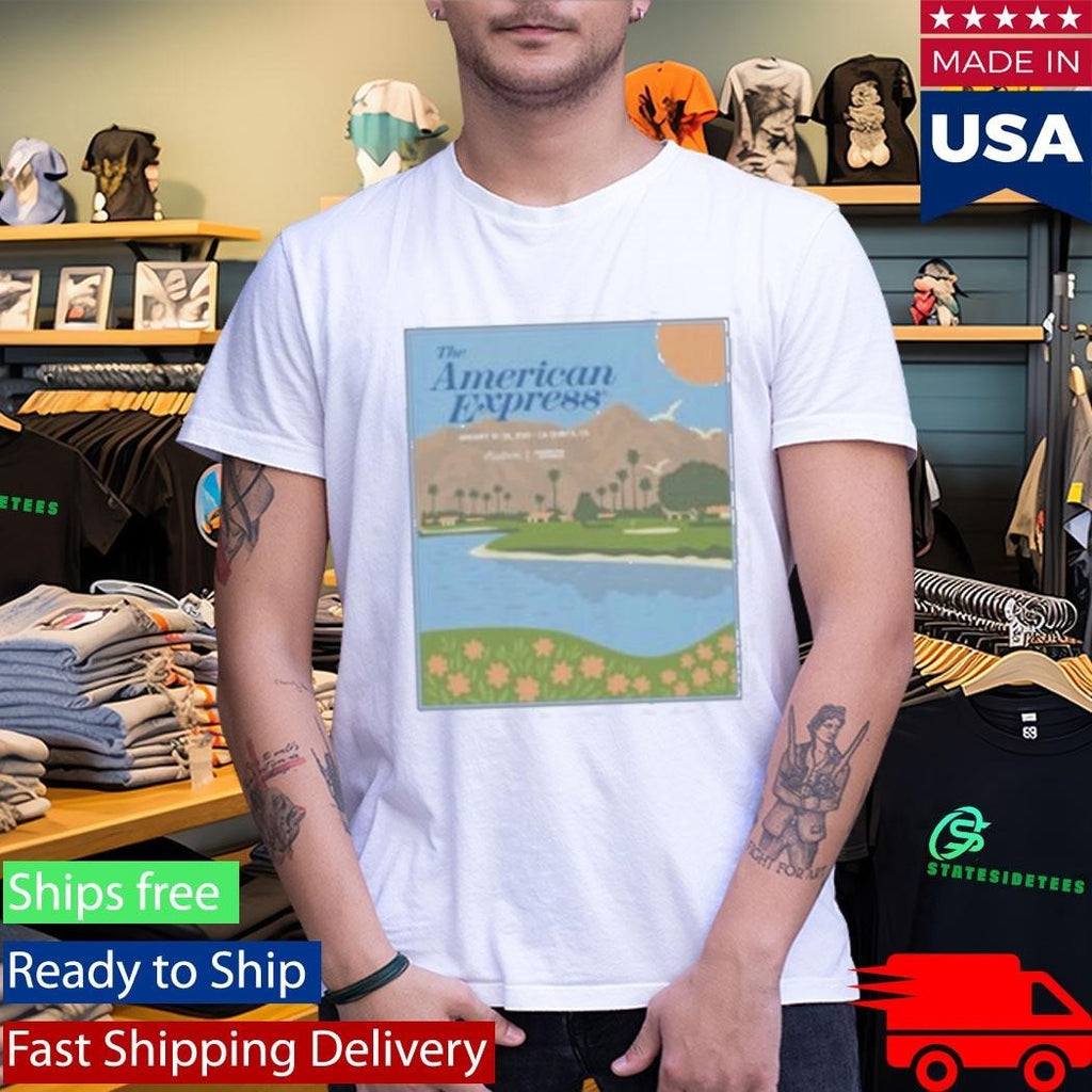Malbon The American Express Bermuda Poster Shirt Unisex , , , Long Sleeve Tee