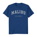 Malibu California Classic Short Sleeve Casual Cotton T-Shirts