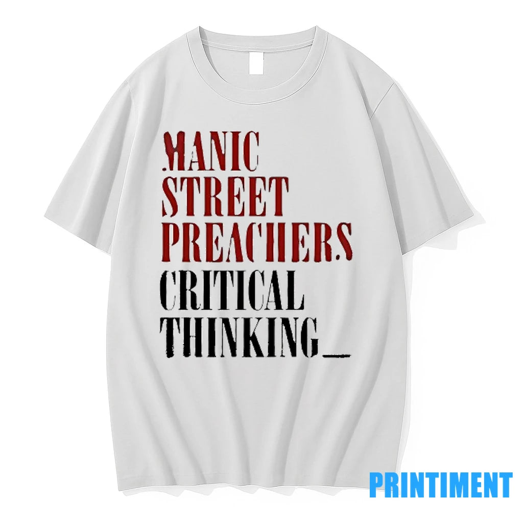 Manic Street Preachers Critical Thinking Tshirts Sweater