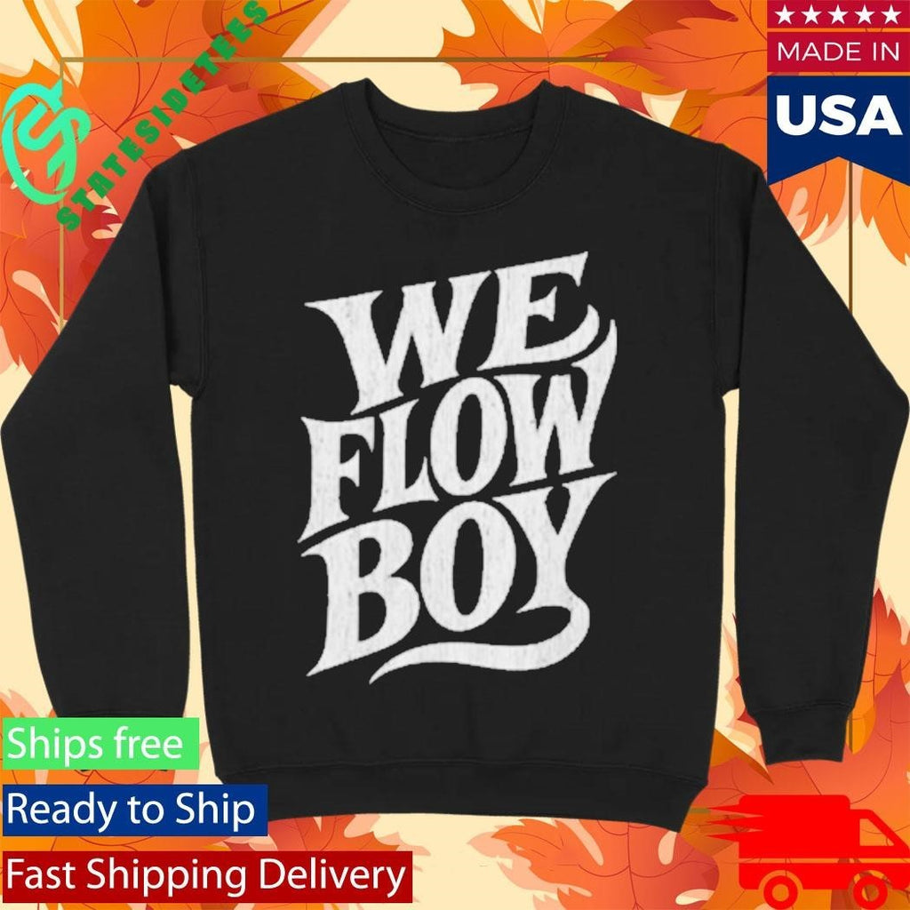Marcellus Wiley We Flow Boy Shirt Unisex , , , Long Sleeve Tee