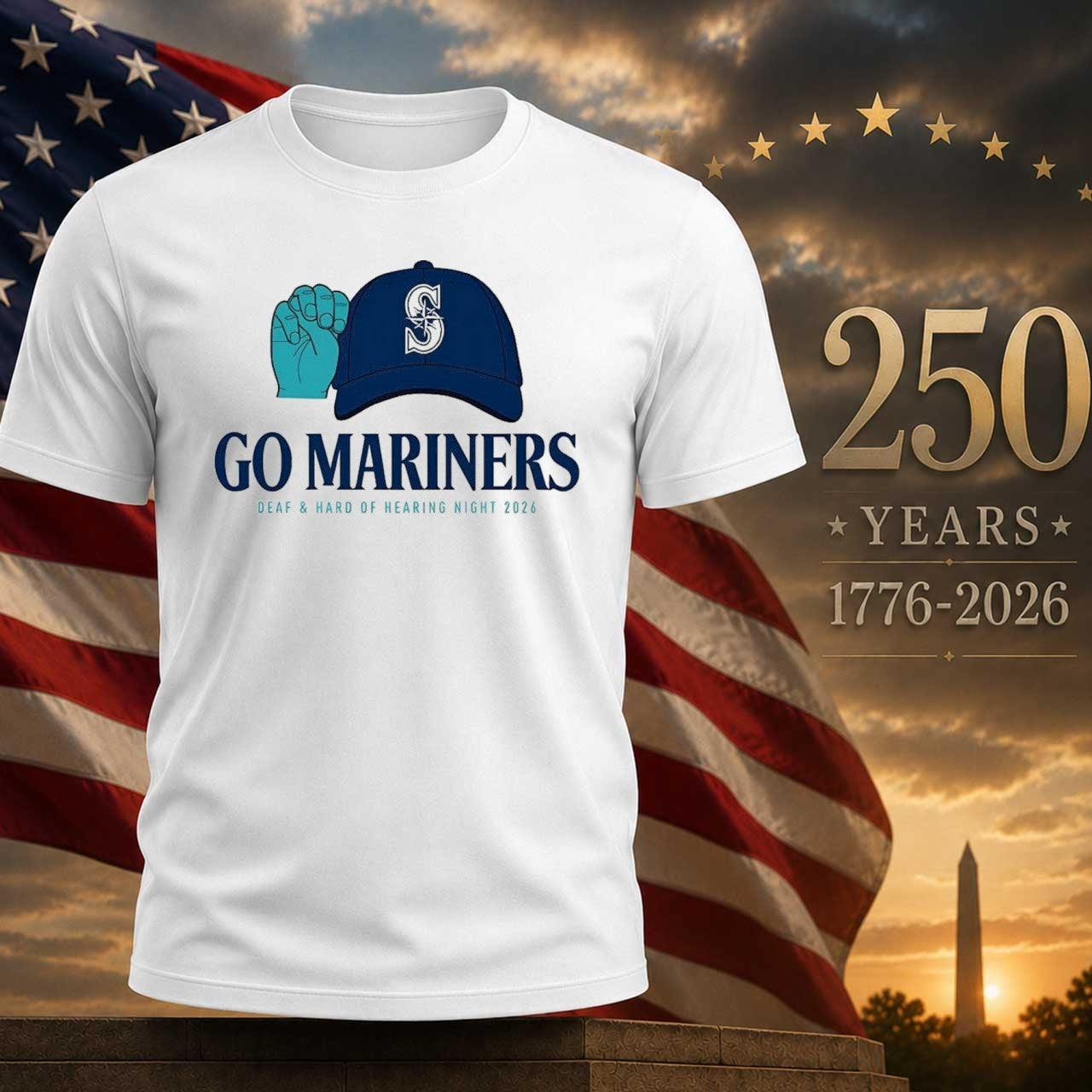 Mariners Deaf & Hard Of Hearing Night Shirt