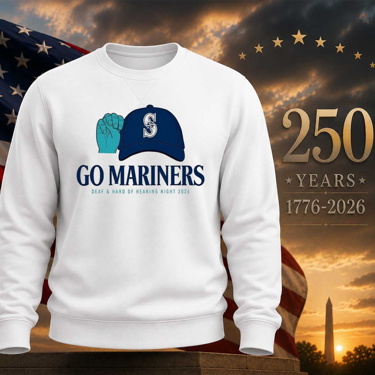 Mariners Deaf & Hard Of Hearing Night Shirt