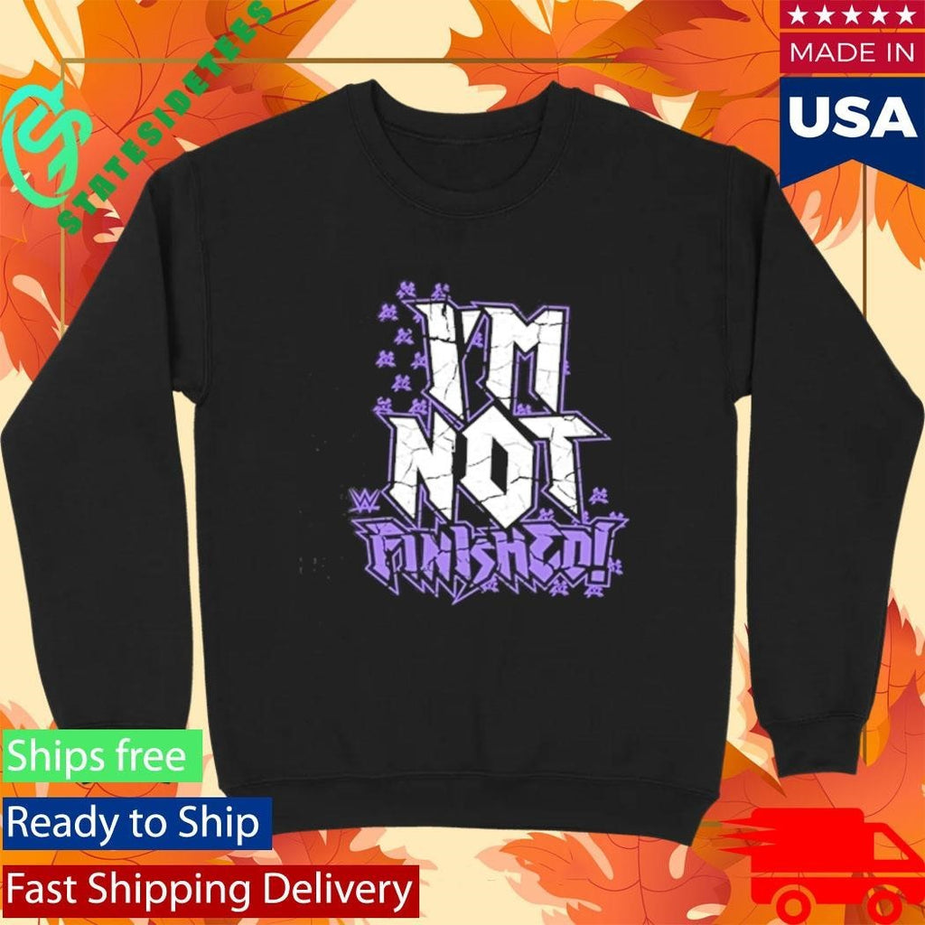 Matt Cardona Im Not Finished Shirt Unisex , , , Long Sleeve Tee