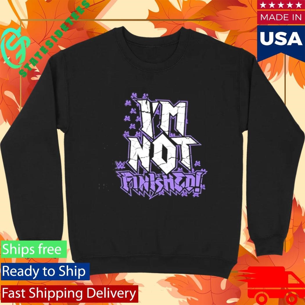 Matt Cardona Im Not Finished Shirt Unisex , , , Long Sleeve Tee