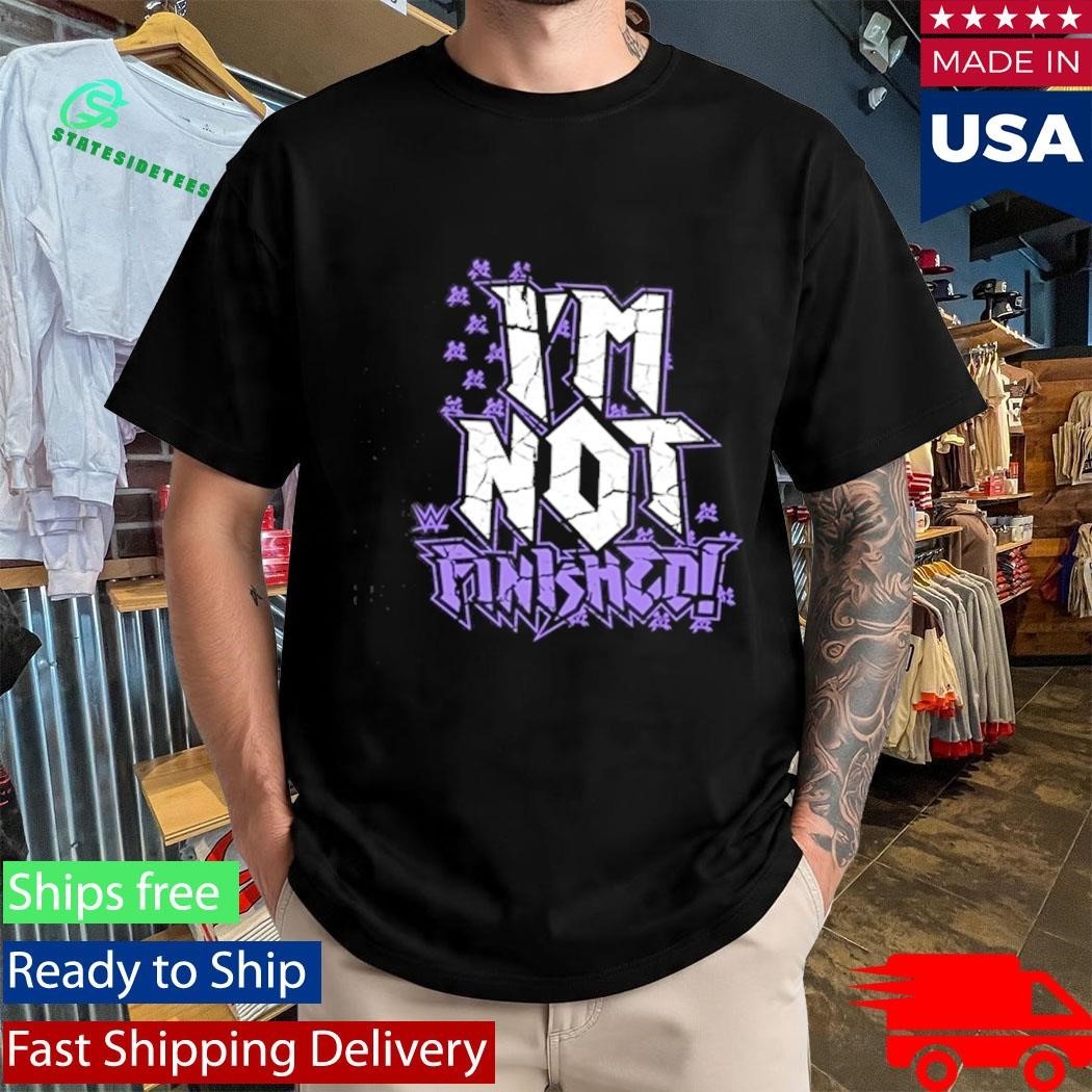 Matt Cardona Im Not Finished Shirt Unisex , , , Long Sleeve Tee