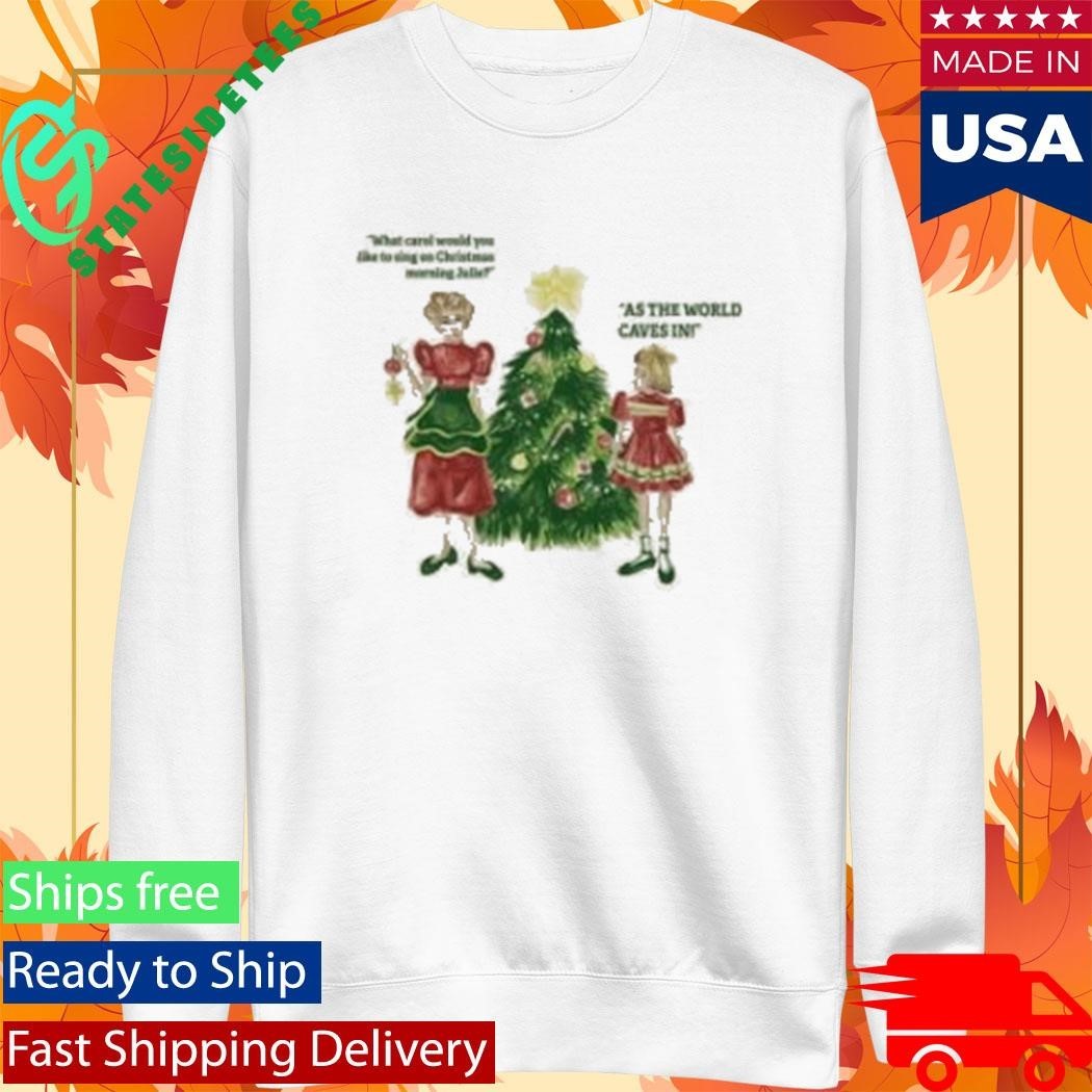 Matt Maltese As The World Caves In Holiday Shirt Unisex , , , Long Sleeve Tee