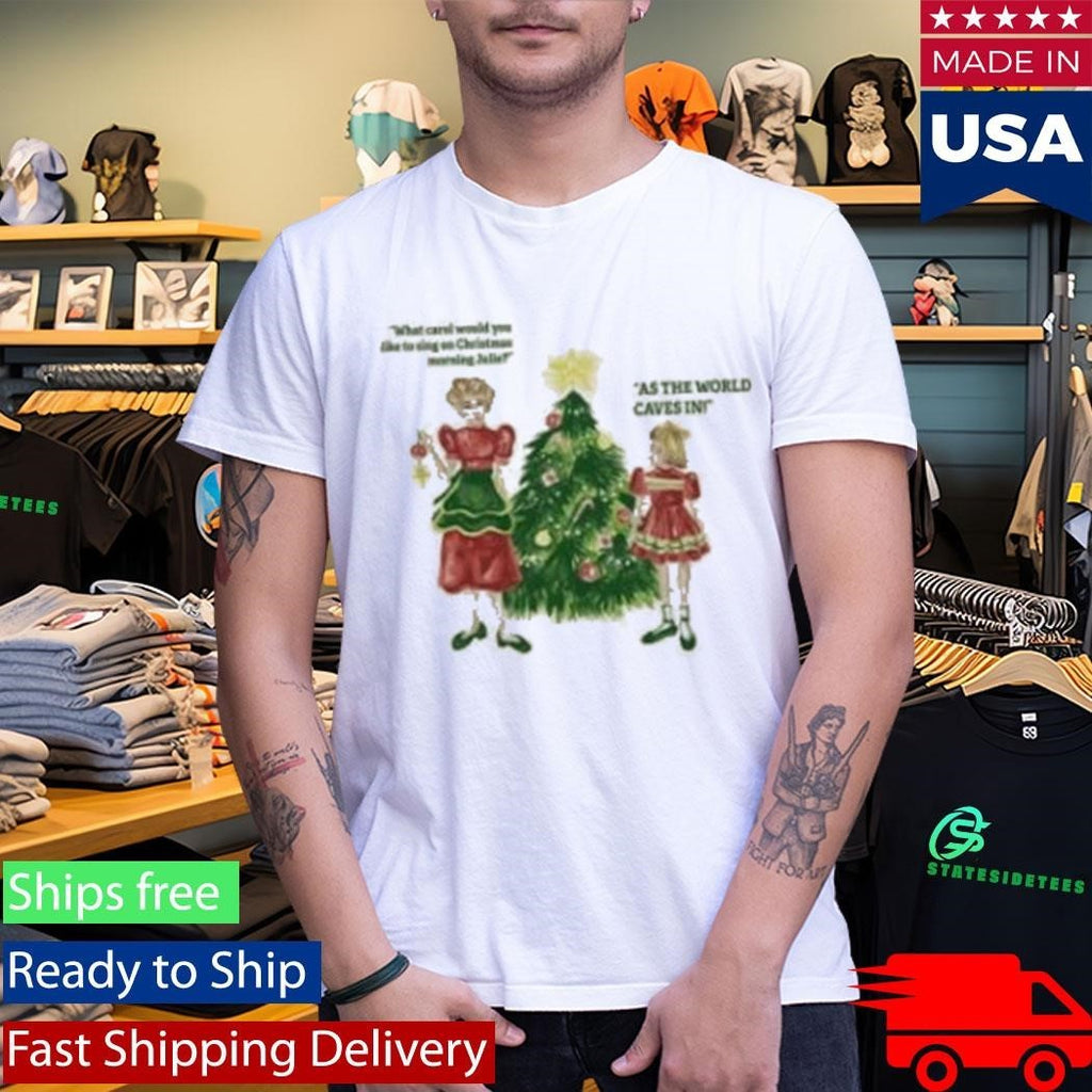 Matt Maltese As The World Caves In Holiday Shirt Unisex , , , Long Sleeve Tee