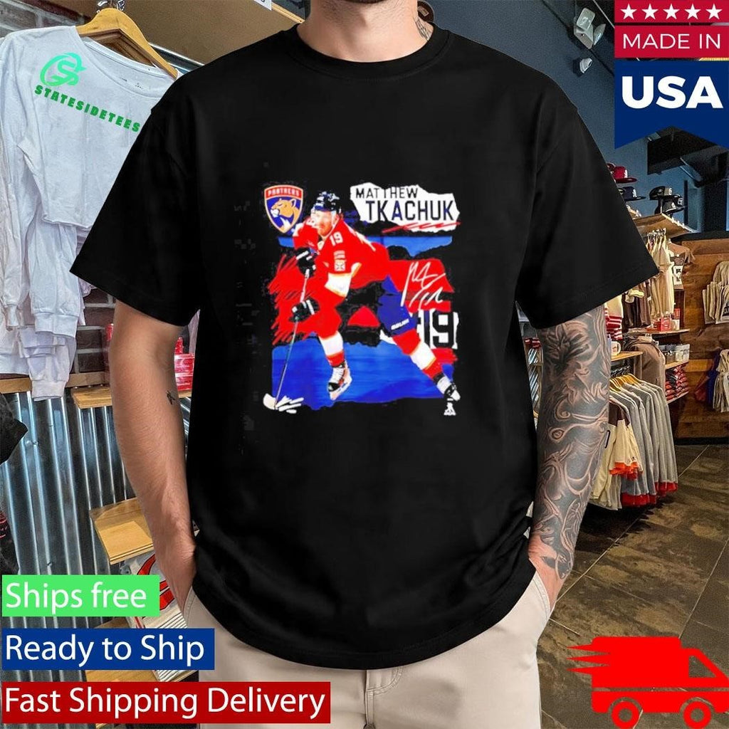 Matthew Tkachuk Florida Panthers Fresh Ice signature Shirt Unisex , , , Long Sleeve Tee