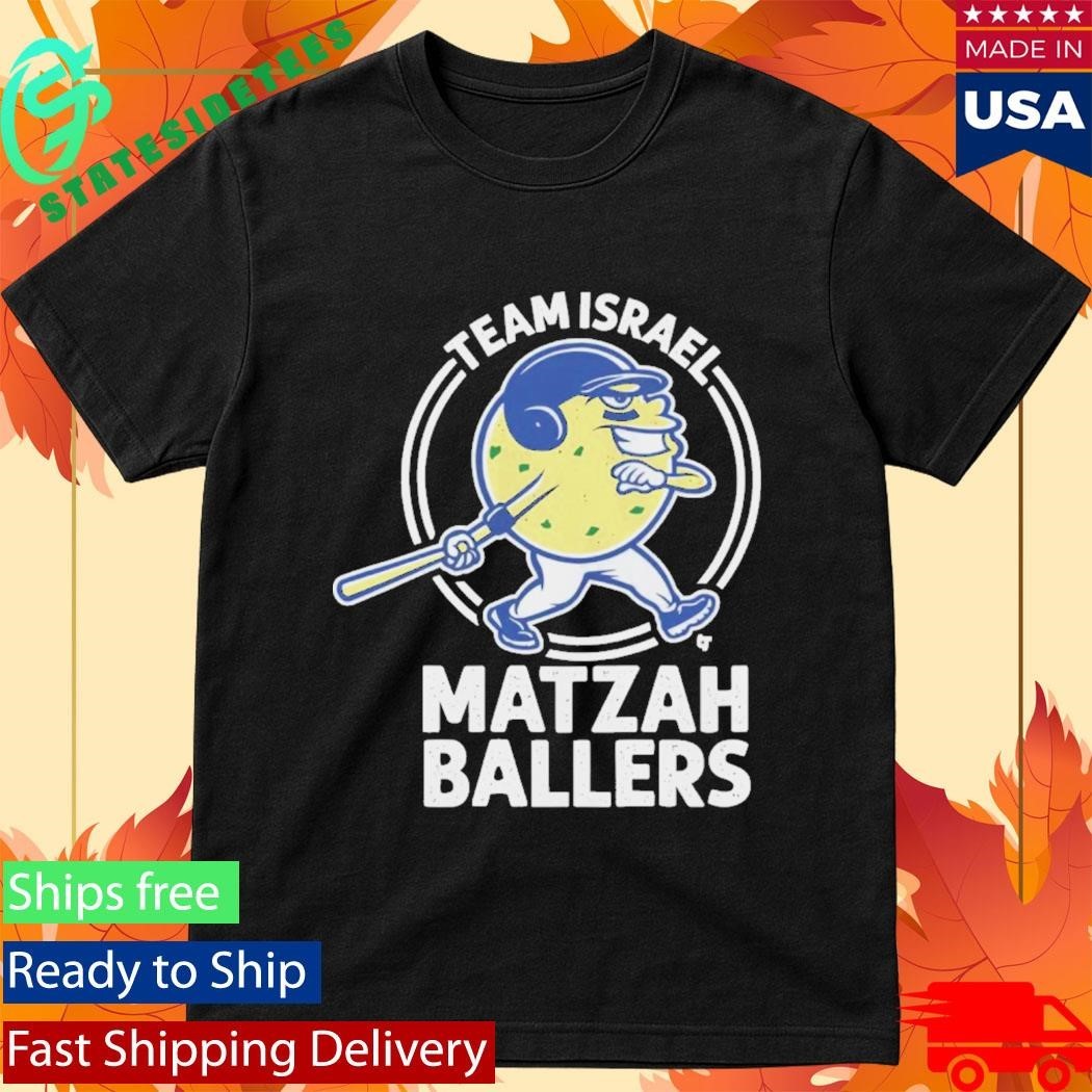 Matzah Ballers Team Israel Garrett Stubbs Shirt Unisex , , , Long Sleeve Tee