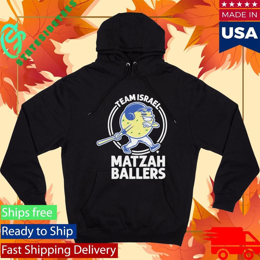 Matzah Ballers Team Israel Garrett Stubbs Shirt Unisex , , , Long Sleeve Tee