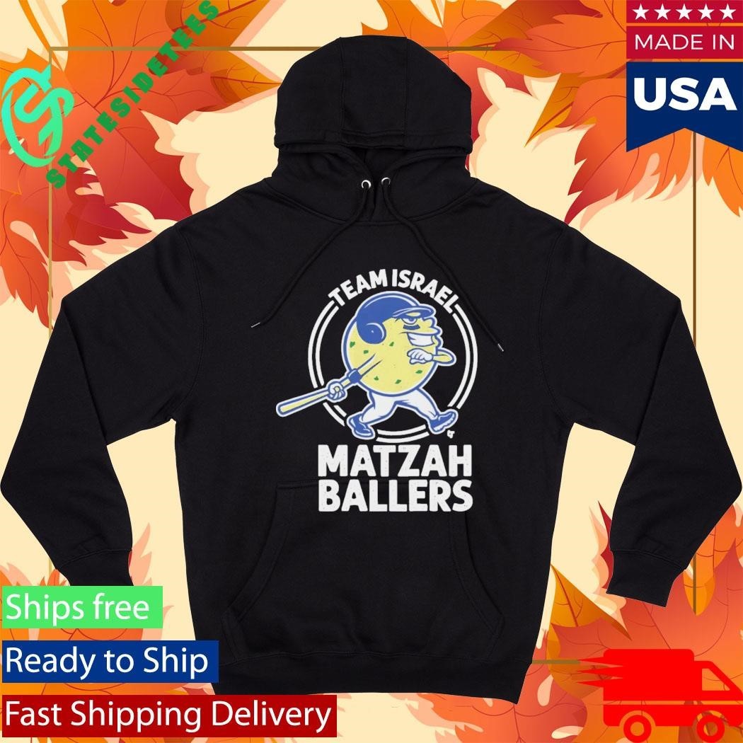 Matzah Ballers Team Israel Garrett Stubbs Shirt Unisex , , , Long Sleeve Tee